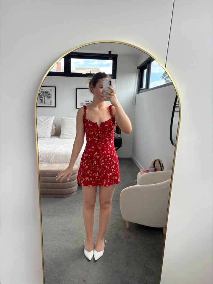 Realisation Silk Mini Dress - size XS