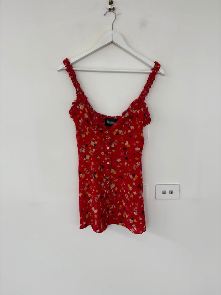 Realisation Silk Mini Dress - size XS