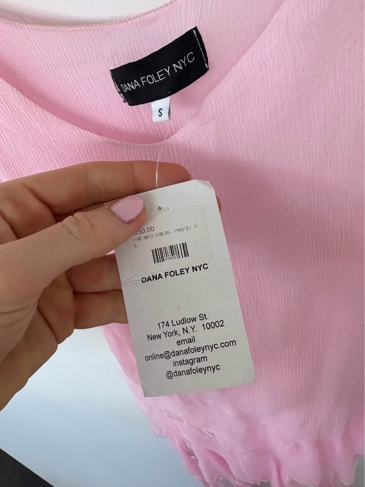 Dana Foley Mini Dress - size small BNWT