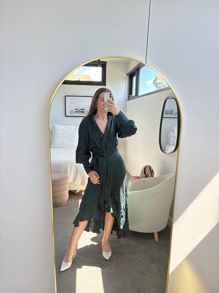 ZIMMERMANN Silk Wrap Dress - size 0