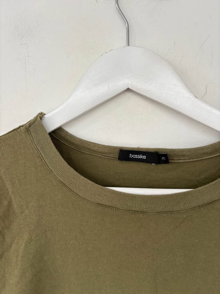 Bassike Tee Dress - size medium