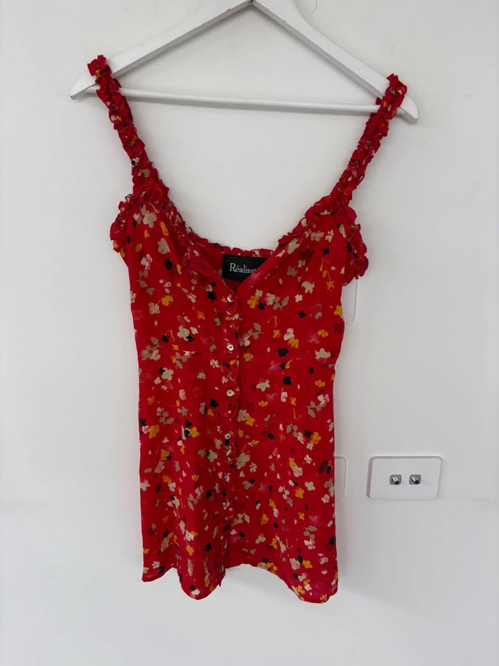 Realisation Silk Mini Dress - size XS