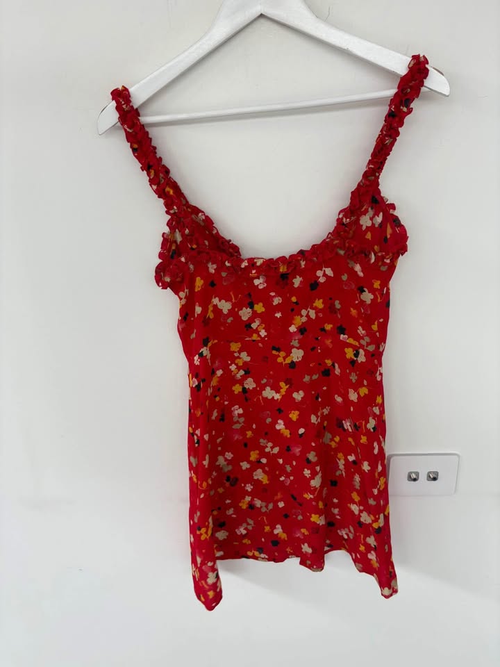 Realisation Silk Mini Dress - size XS