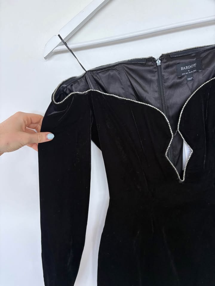 Bardot Mini Dress - size XS BNWT