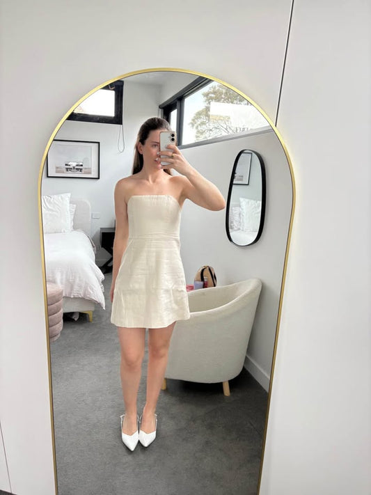 Le Mon Strapless Mini Dress - Size 10