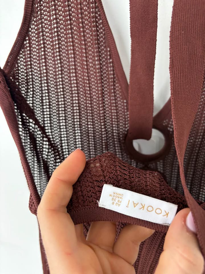 Kookai Halter Dress - Size 8