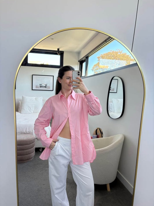 Country Road Pink Shirt - Size 12