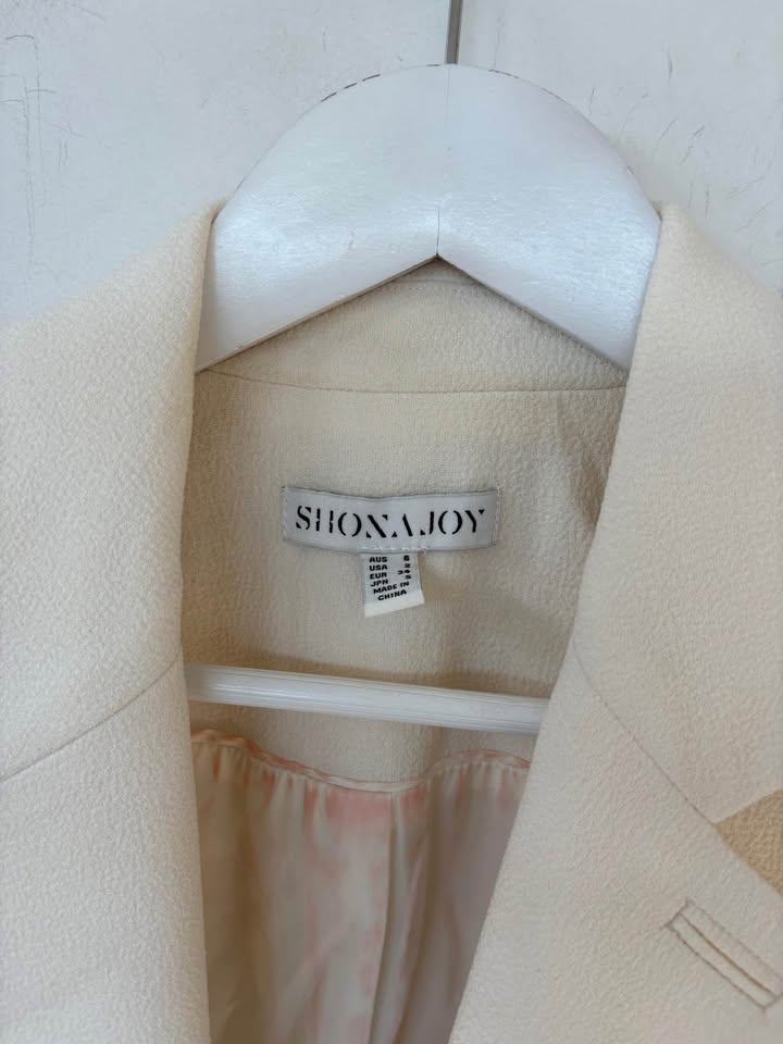 Shona Joy Blazer + Mini Dress Set - Size 10 Dress and Size 6 Blazer
