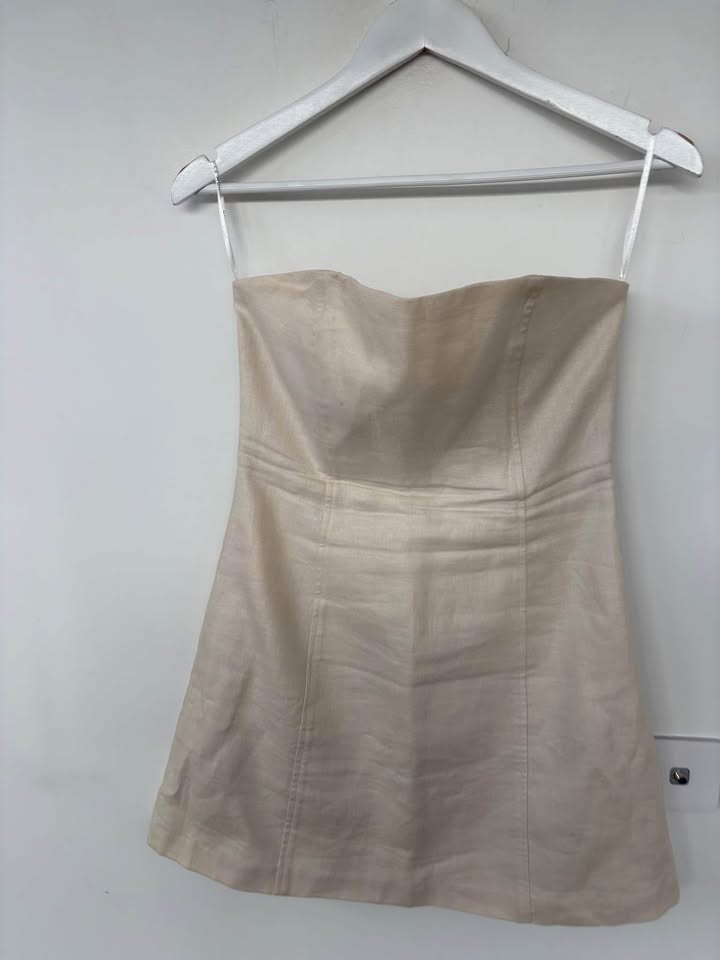 Le Mon Strapless Mini Dress - Size 10