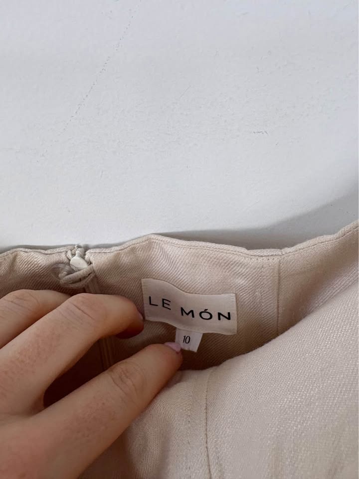 Le Mon Strapless Mini Dress - Size 10