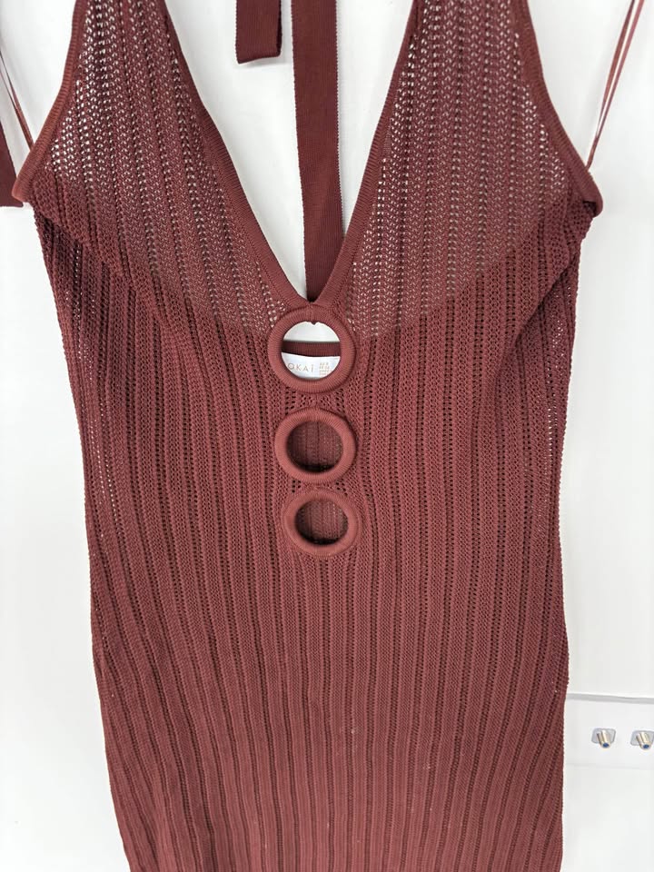 Kookai Halter Dress - Size 8