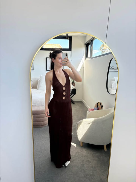 Kookai Halter Dress - Size 8