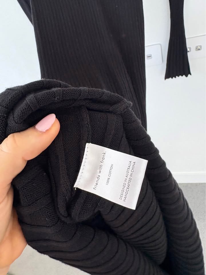 Friends With Frank Dress - Size XXS