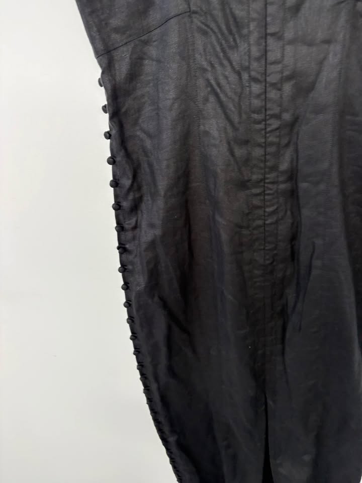 Joslin Black Midi Dress - Size 8 BNWT