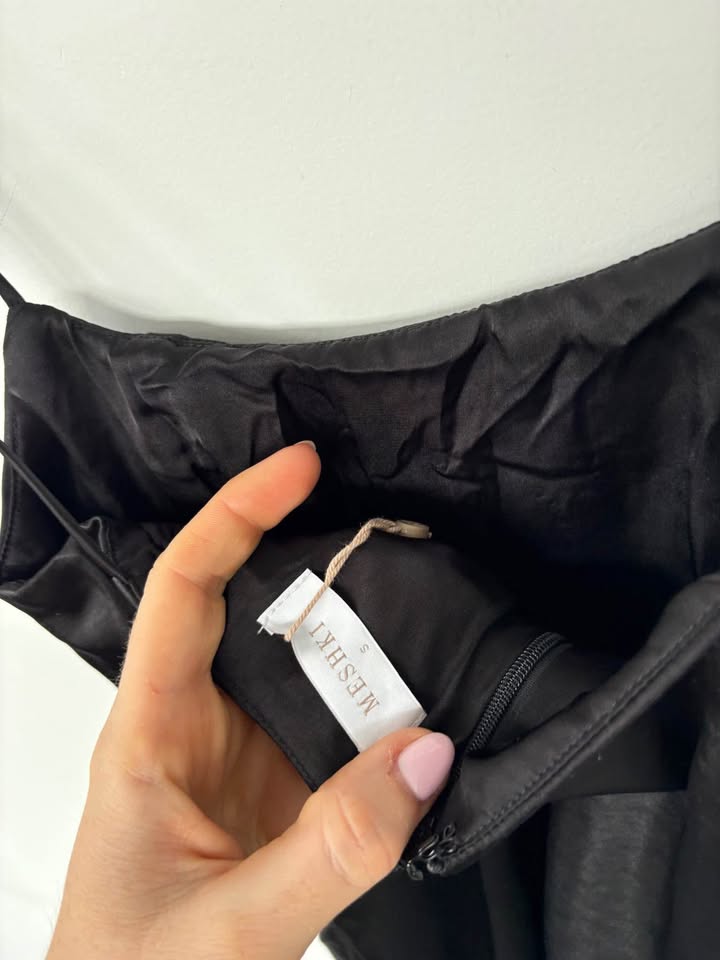 Meshki Black Maxi Dress - Size Small