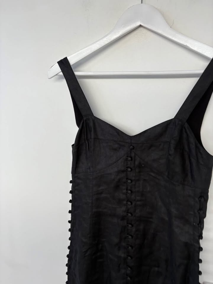 Joslin Black Midi Dress - Size 8 BNWT