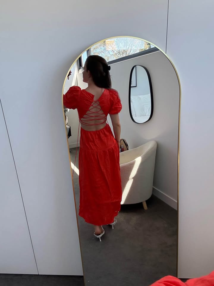 Kivari Red Dress - Size 6