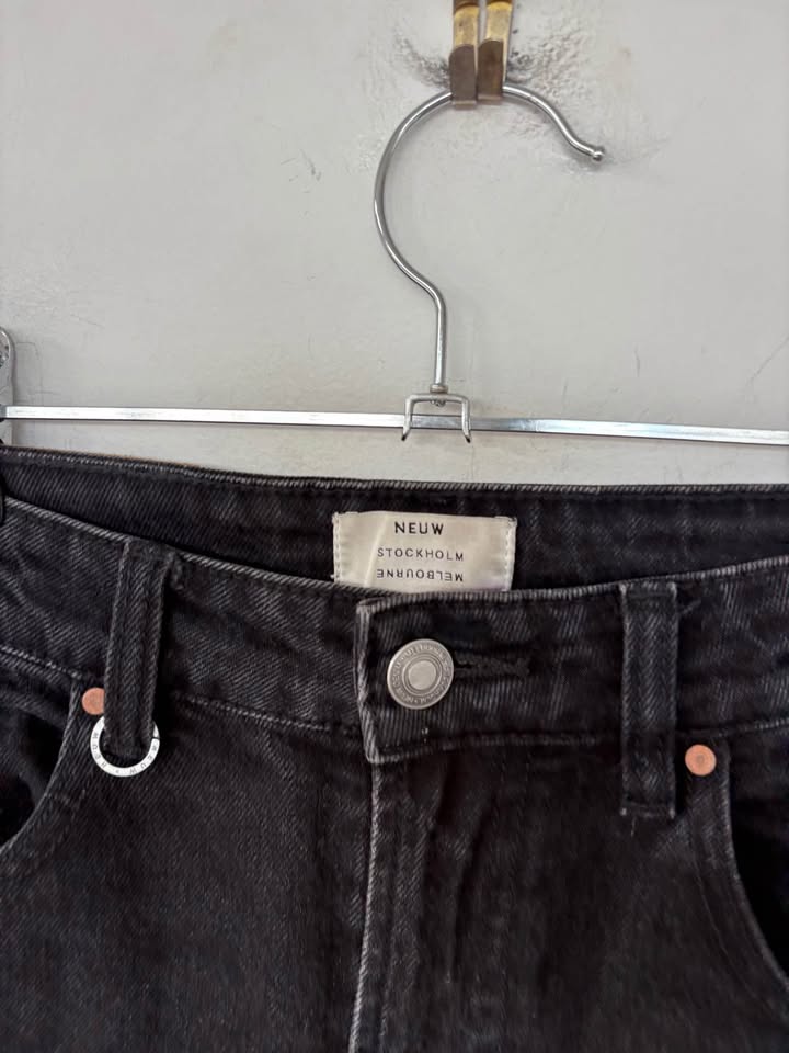 Neuw Black Denim Jeans - Size 36