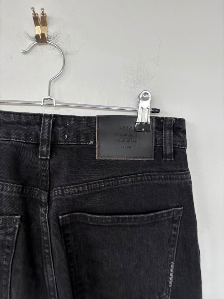 Neuw Black Denim Jeans - Size 36