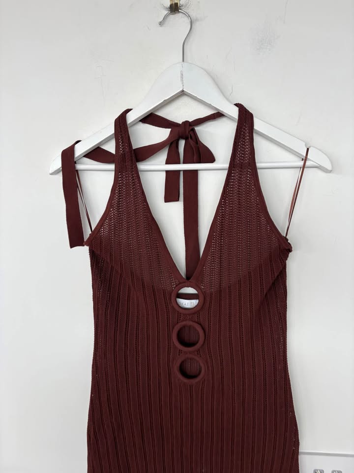 Kookai Halter Dress - Size 8