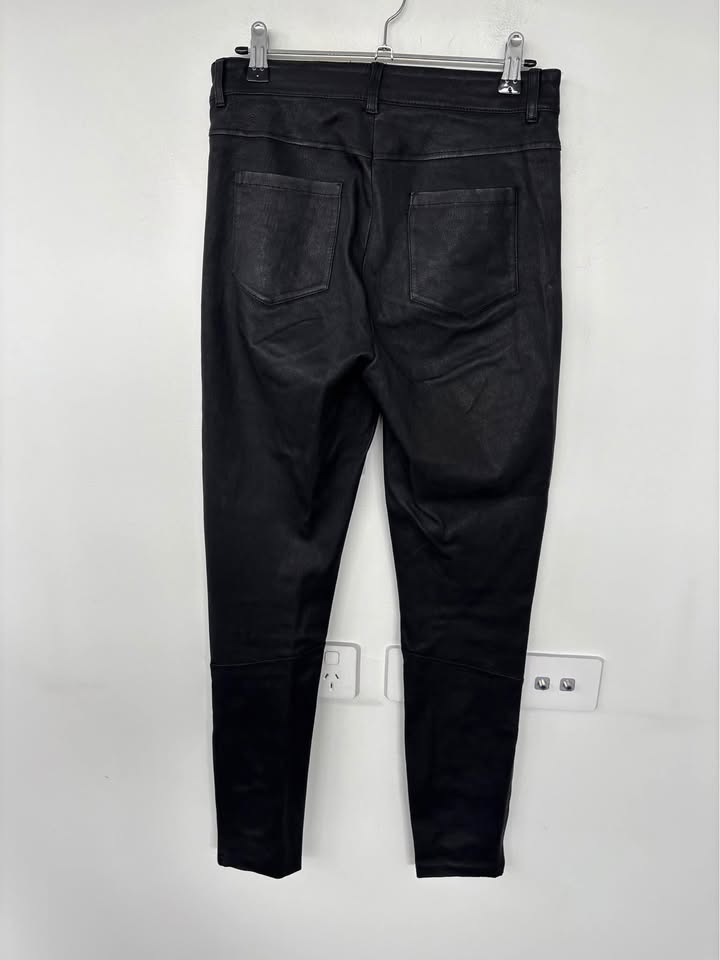 Kookai Leather Pants - Size 36