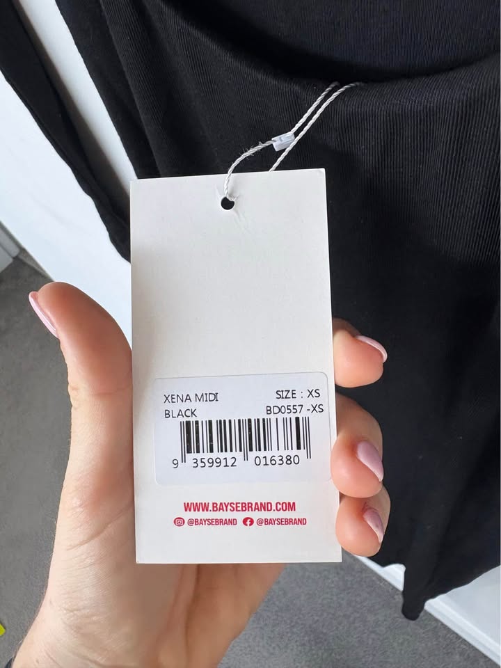 Bayse Backless Dress - Size XS BNWT