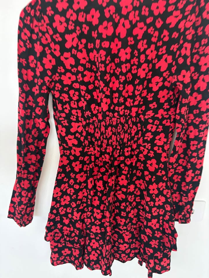 Kookai Floral Mini Dress - Size 36