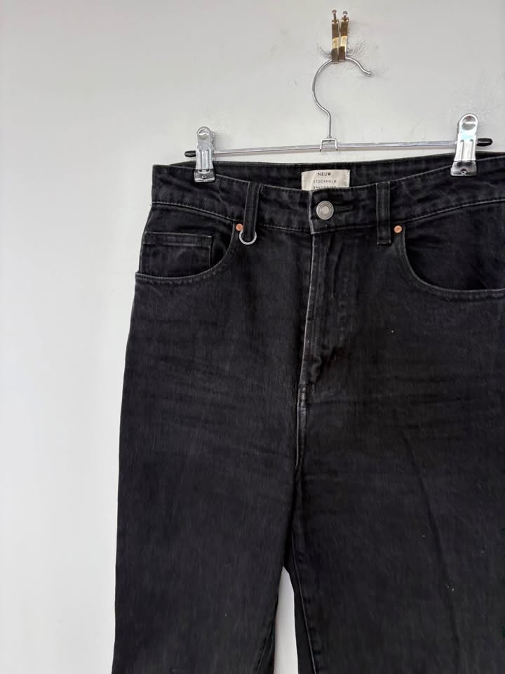 Neuw Black Denim Jeans - Size 36