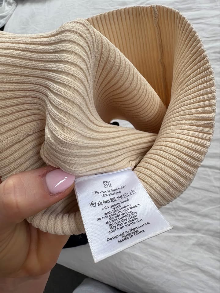 Henne Strapless Top - Size 8