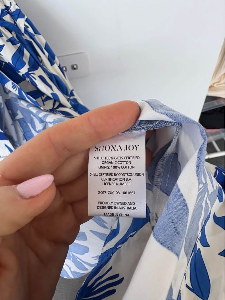 Shona Joy Floral Dress - Size 6