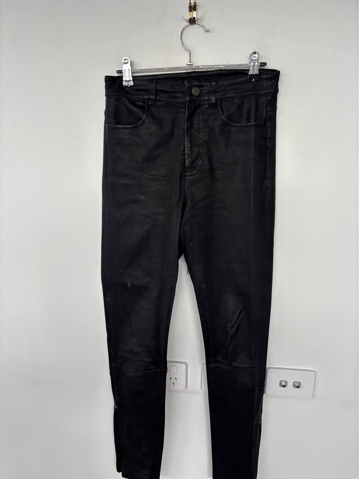 Kookai Leather Pants - Size 36