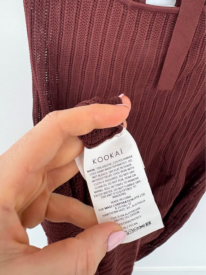 Kookai Halter Dress - Size 8