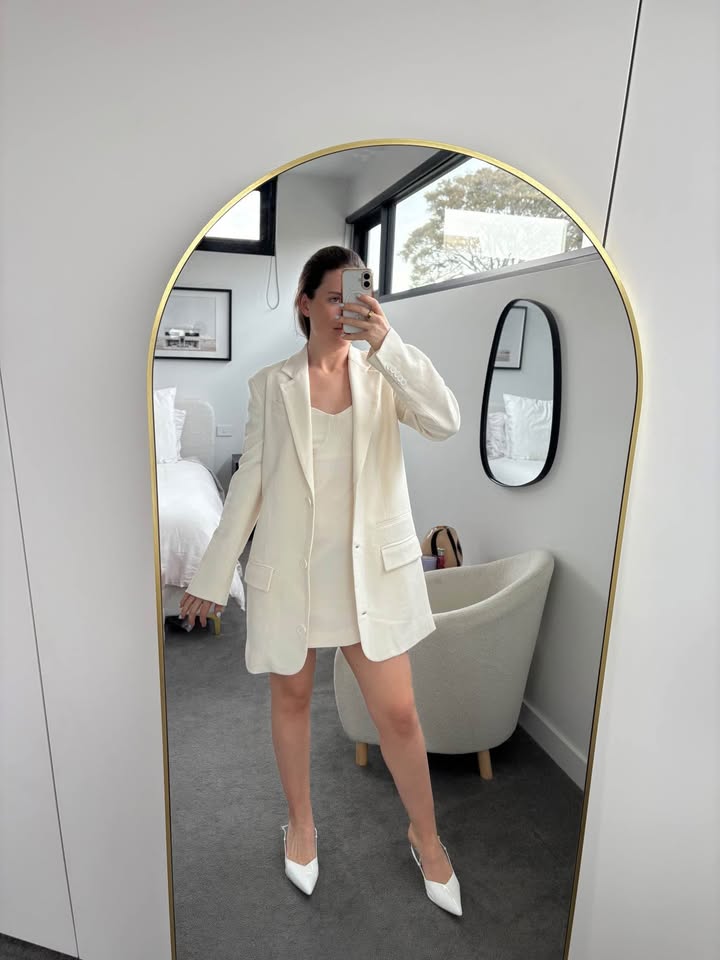 Shona Joy Blazer + Mini Dress Set - Size 10 Dress and Size 6 Blazer