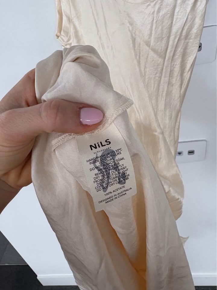 Nude Lucy Dress - Size Small