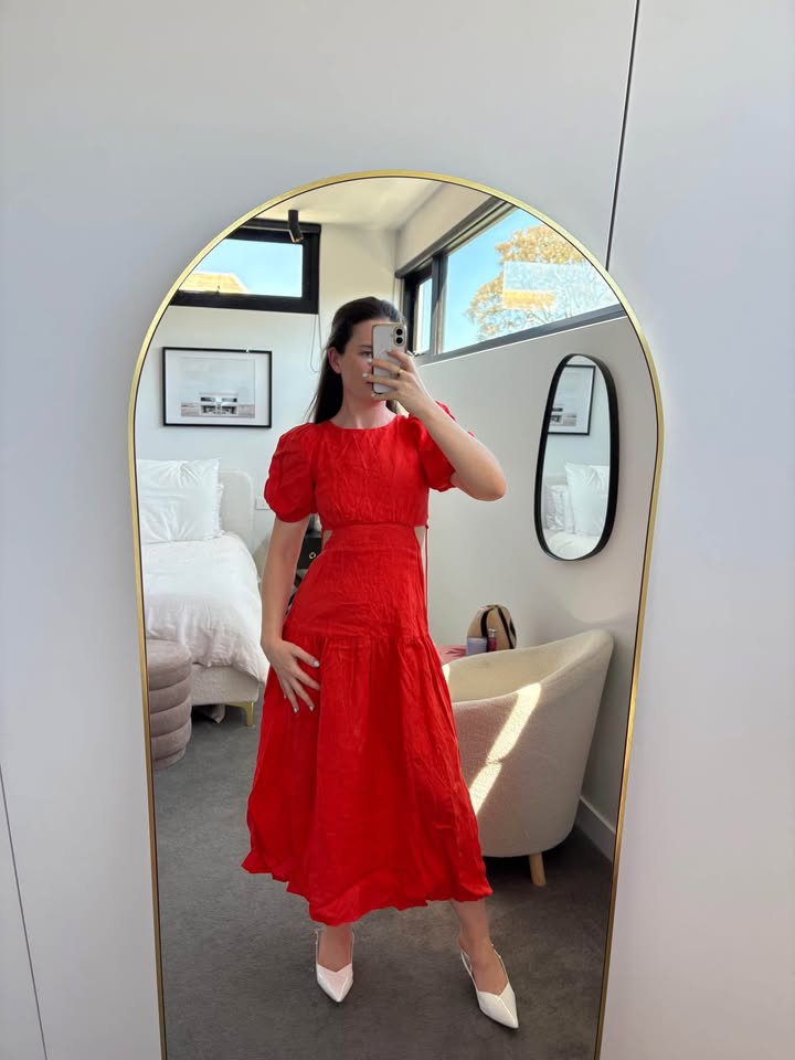 Kivari Red Dress - Size 6