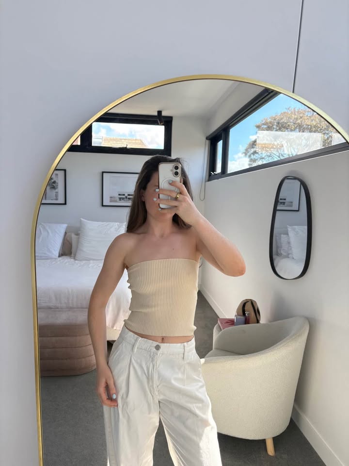 Henne Strapless Top - Size 8