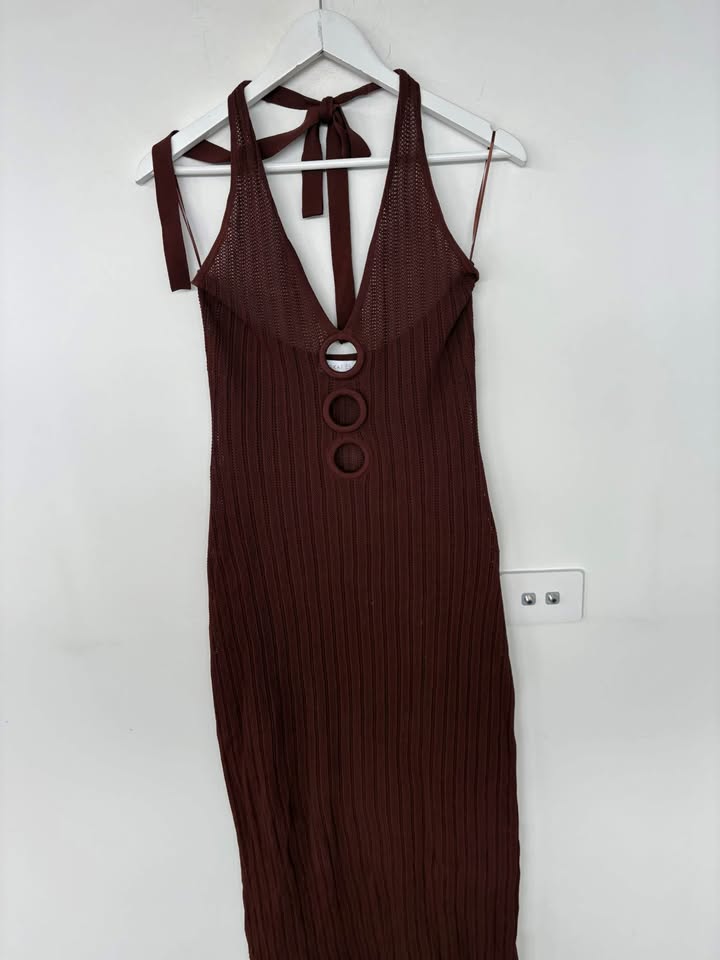 Kookai Halter Dress - Size 8