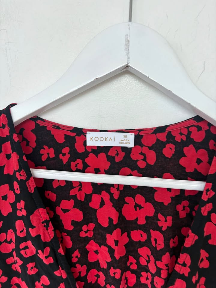 Kookai Floral Mini Dress - Size 36
