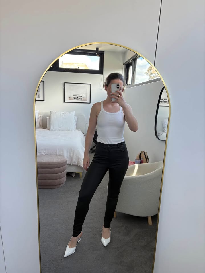 Kookai Leather Pants - Size 36