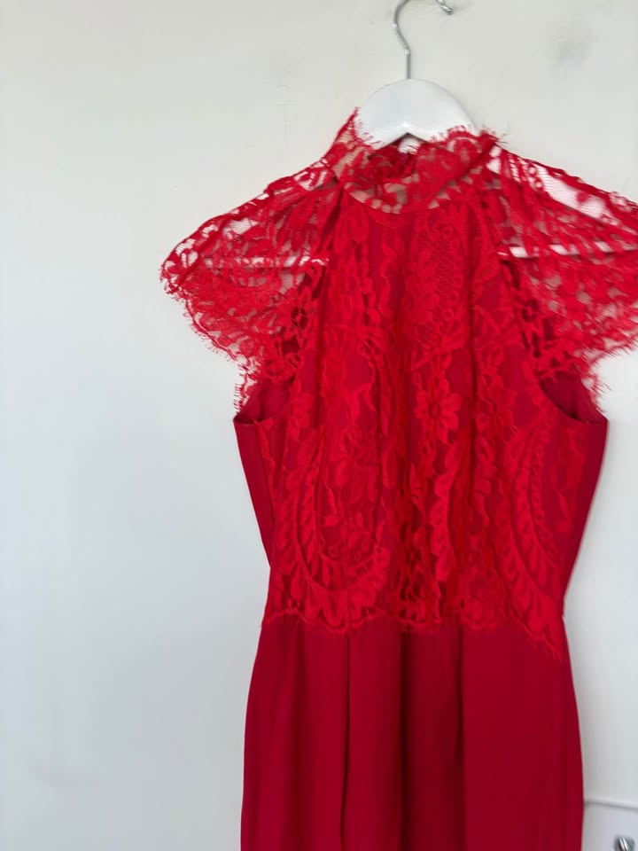 Lover Red Mini Dress - Size 6