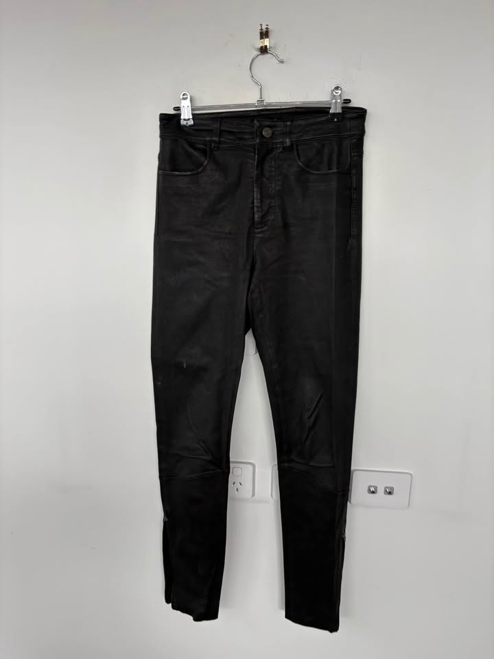 Kookai Leather Pants - Size 36