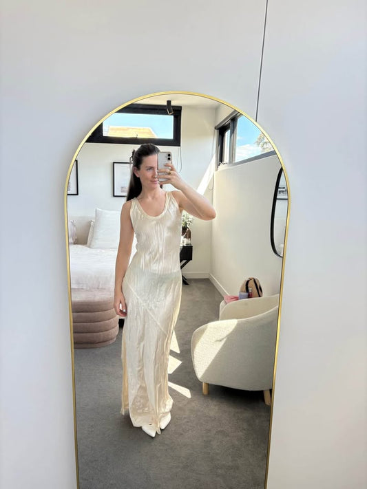 Nude Lucy Dress - Size Small