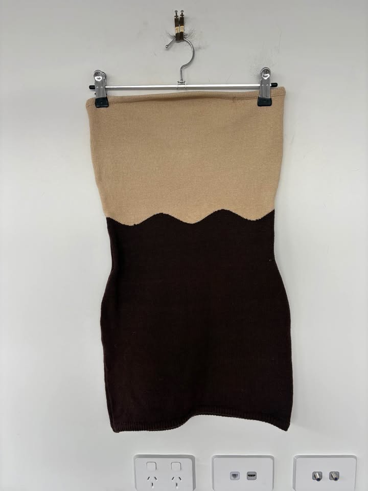 Balm Wears Knit Mini Dress - size small medium