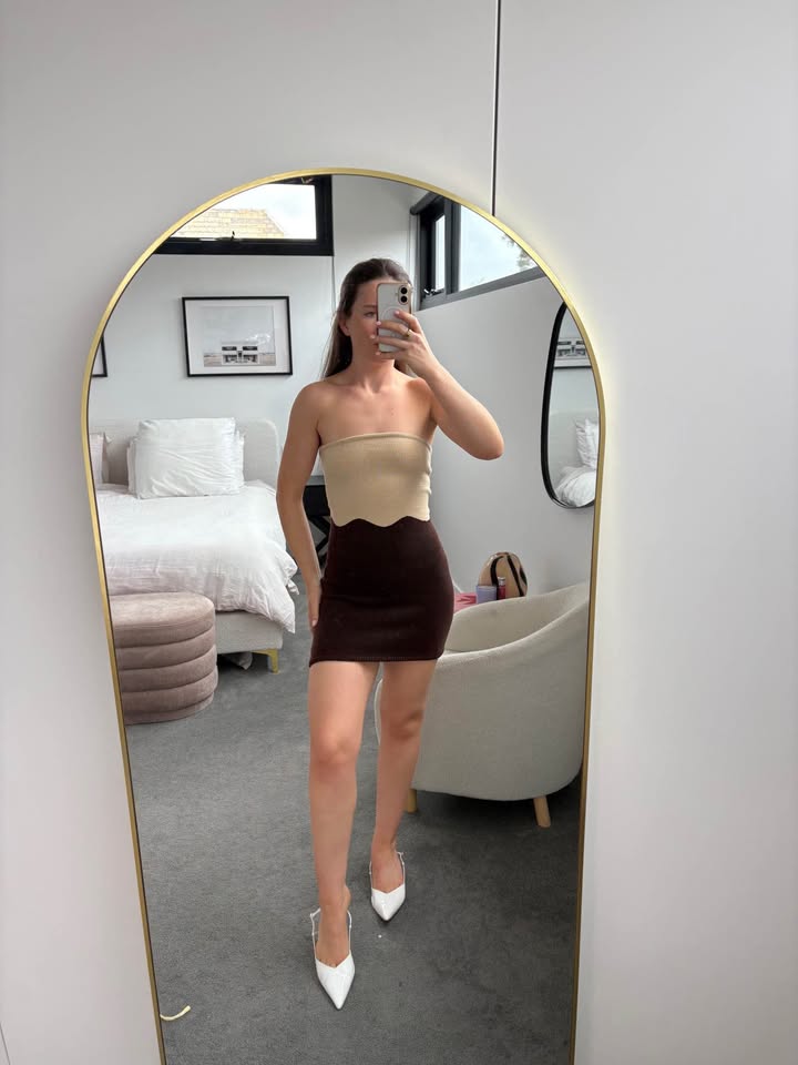 Balm Wears Knit Mini Dress - size small medium