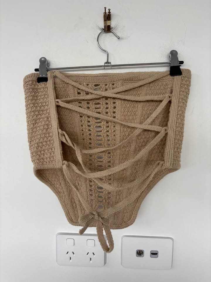 Baby Boo Crochet Knit Set - size xs