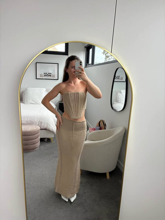 Baby Boo Crochet Knit Set - size xs