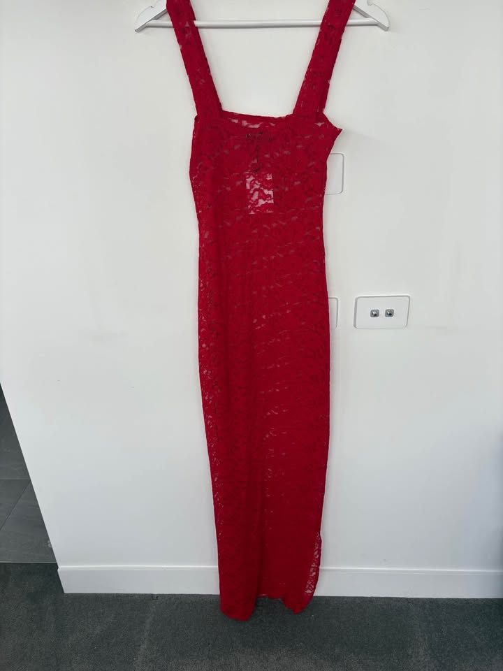 Susamusa Lace Maxi Dress - size xs BNWT