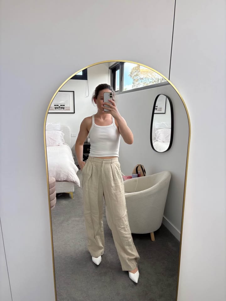 Country Road Linen Pants - size 8