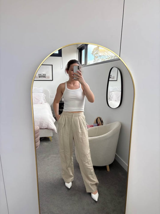 Country Road Linen Pants - size 8