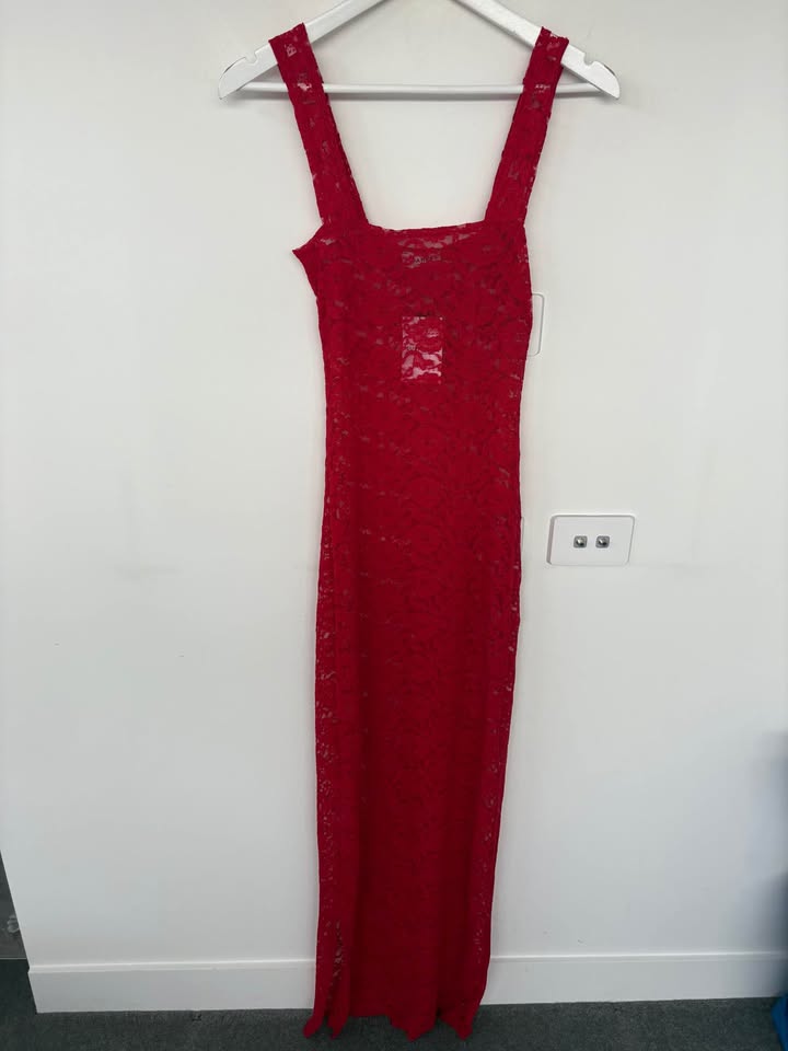 Susamusa Lace Maxi Dress - size xs BNWT